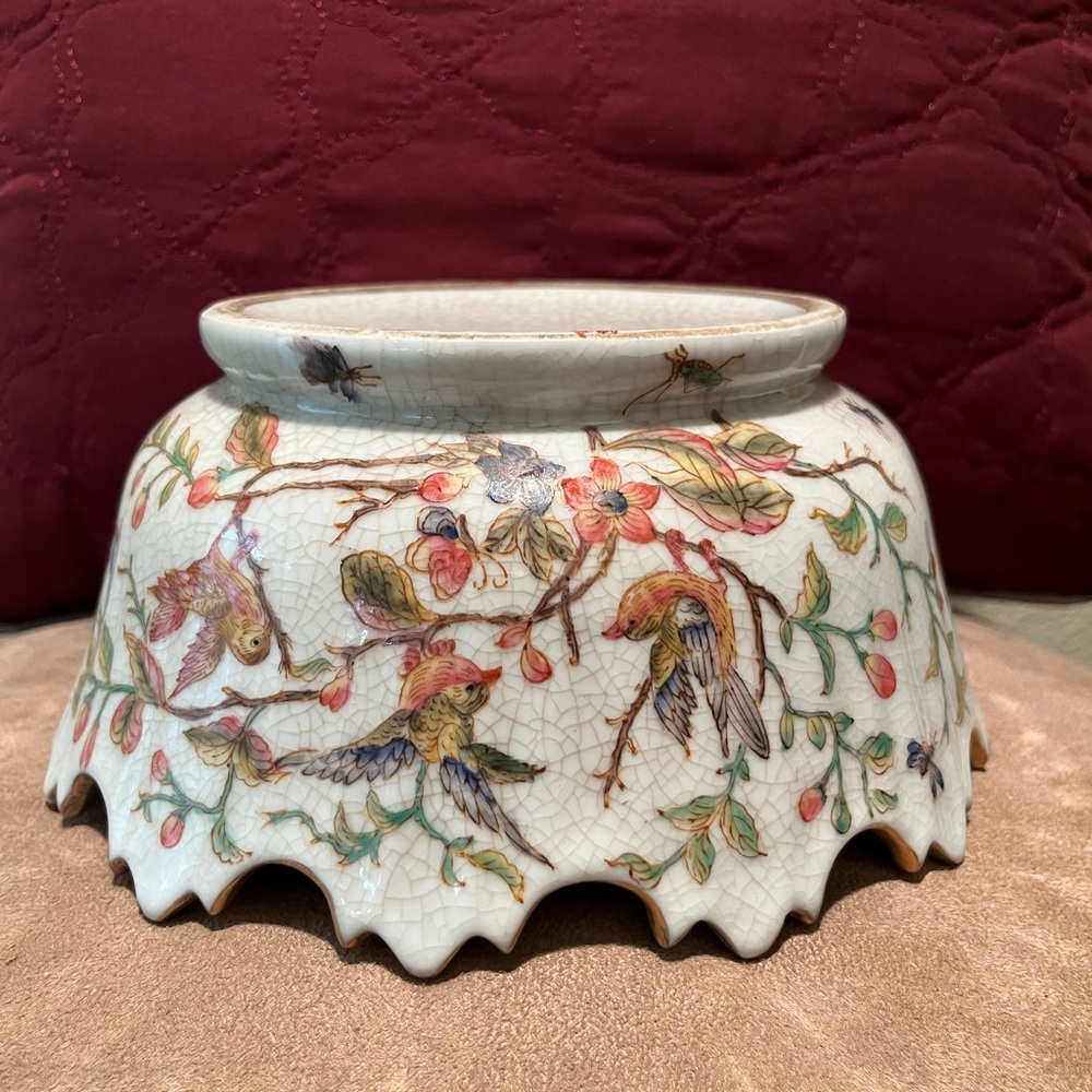 Decorative Oval Shaped Bowl